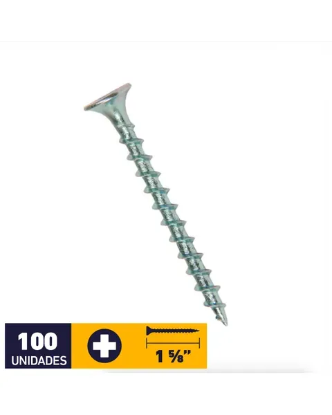 TORNILLO 6 X 1 5/8 CRS
