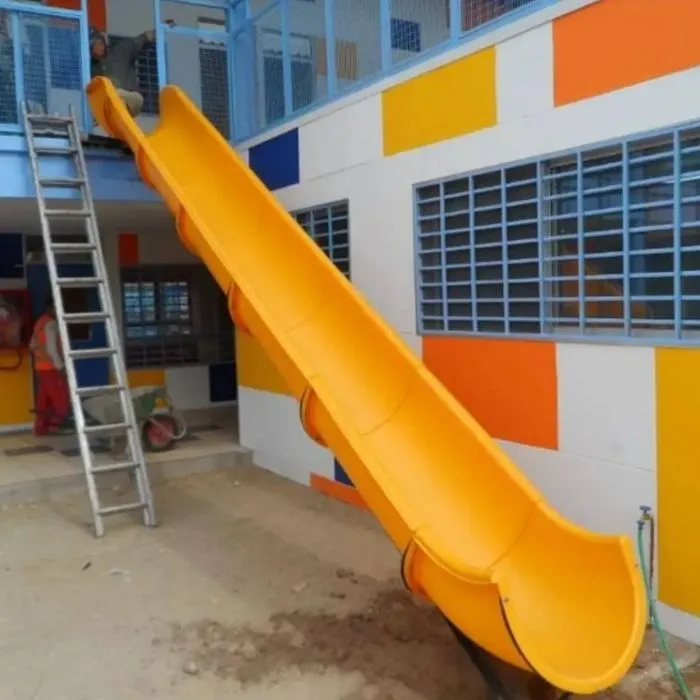 TOBOGÁN PARA EVACUACIÓN (ALTURA 2 METROS 5 PIEZAS) (Rojo)