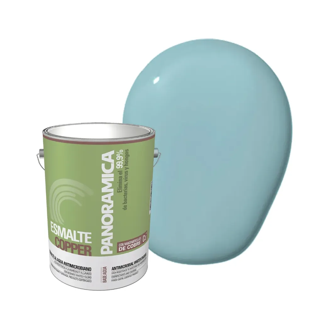 ESMALTE AL AGUA GALON COPPER SATINADO (blanco)