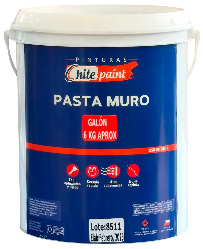 PASTA MURO 6 KG CHILEPAINT GALON