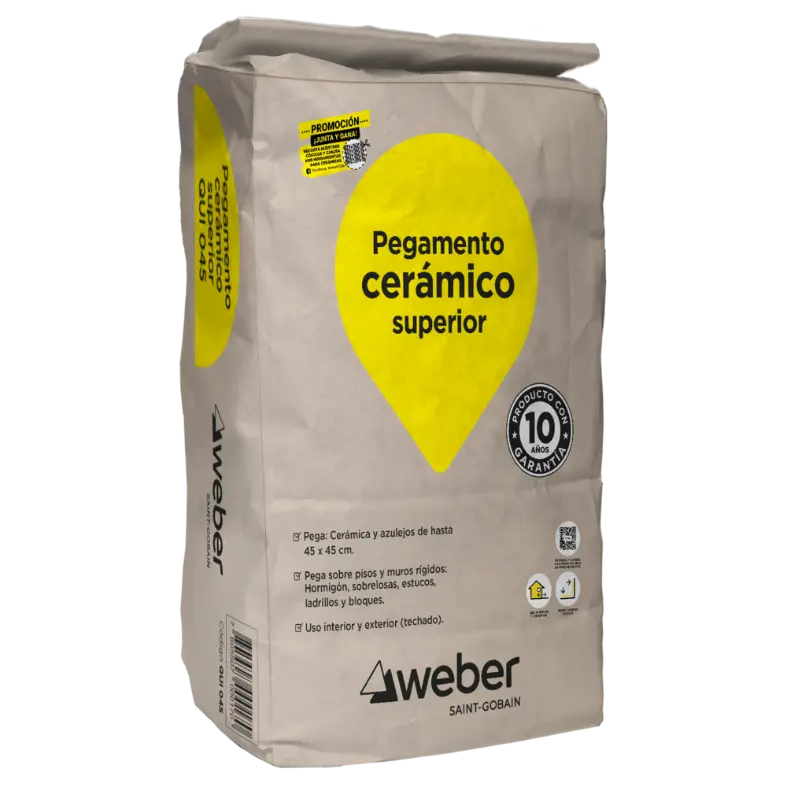 ADHESIVO CERAMICA WEBER 25 KG
