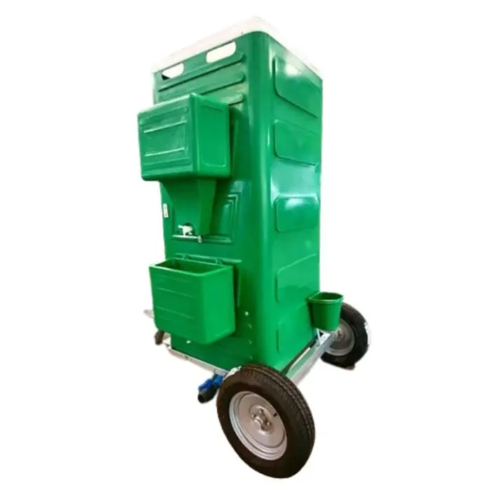 Baño Quimico Simple con Carro de Arrastre