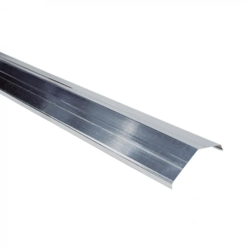 Caballete Zinc 0,35 x 400 x 3000 mm total