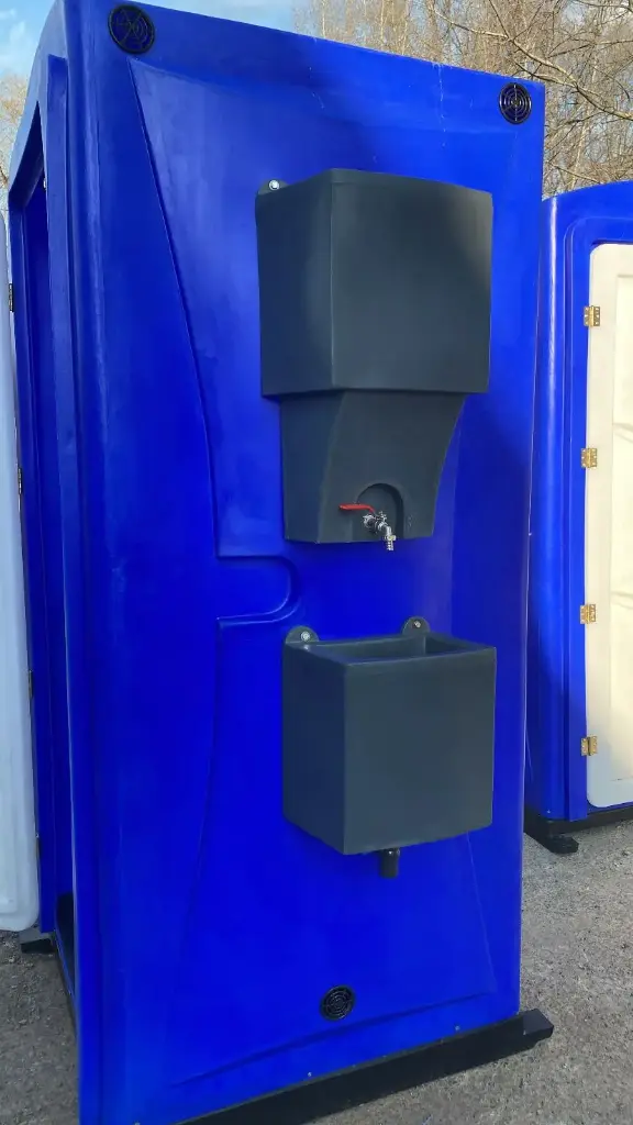 Lavamanos exterior para baño quimico