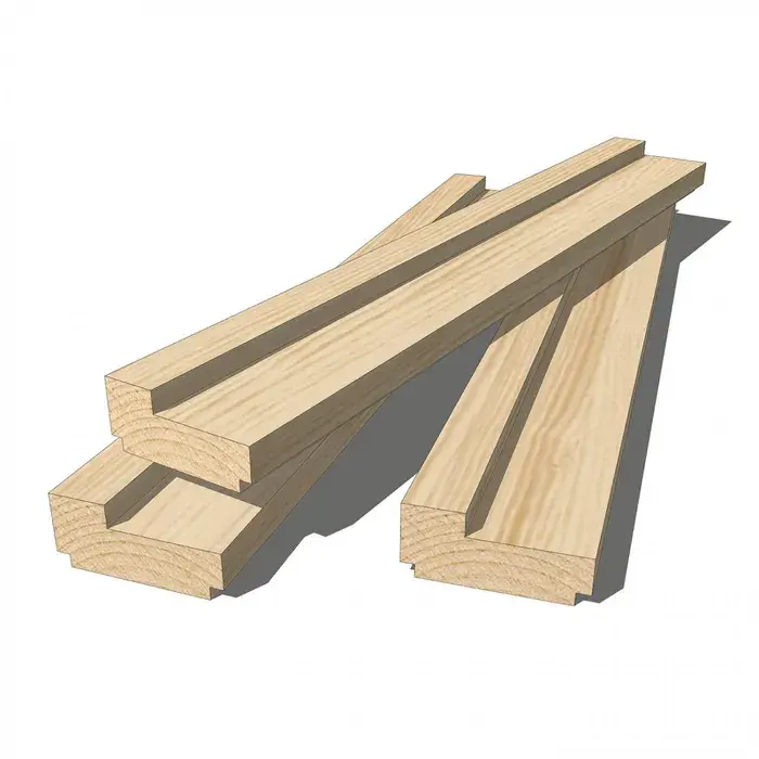 MARCO PUERTA 1-1/2x3( 30 x 68 x 5,4 ) PINO FINGER