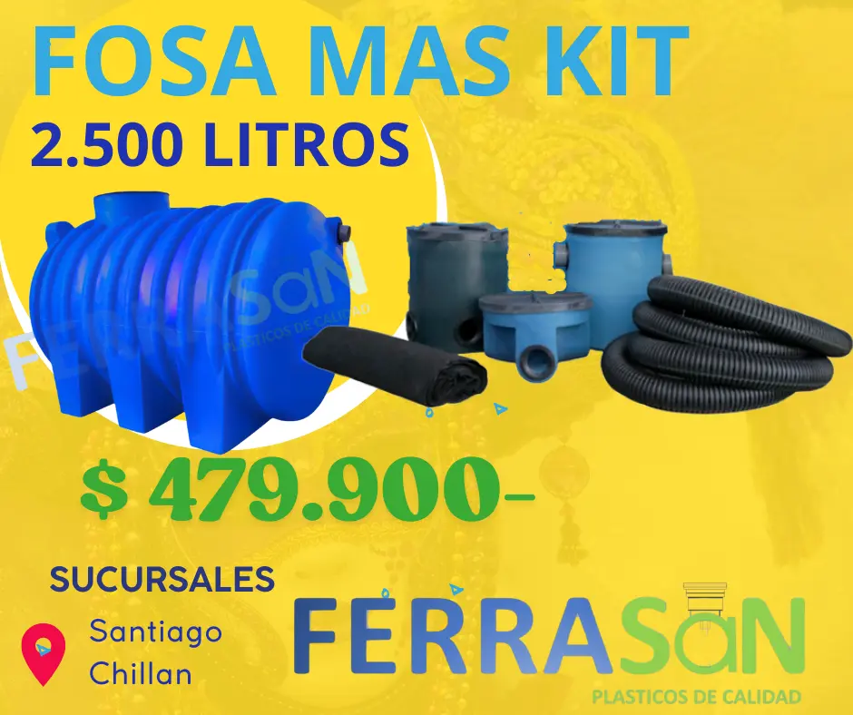 Fosa 2500 mas kit Basico